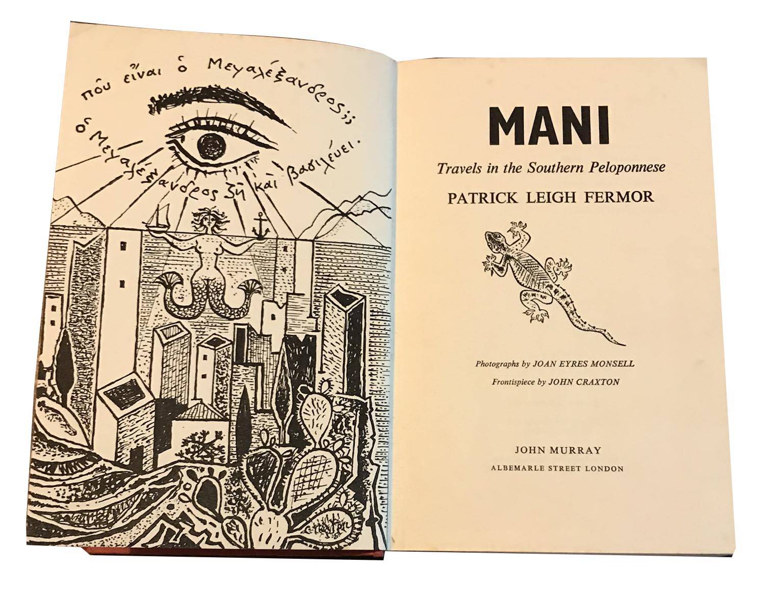 MANI, by Patrick Leigh FERMOR