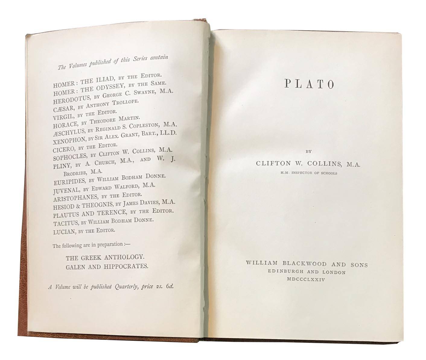 ANCIENT CLASSICS Plato -:Aristotle