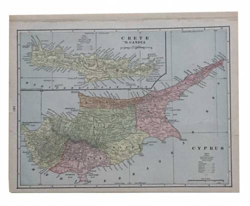 CRETE CANDIA - CYPRUS 19th century 