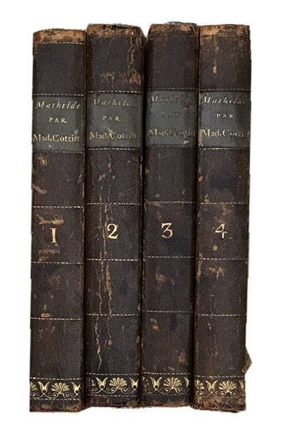 MATHILDE OU MEMOIRES TIRES DE L' HISTOIRE DES CROISADES, 1820