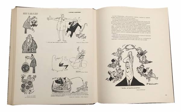 DE GAULLE, 300 CARICATURES ET PHOTOGRAPHIES