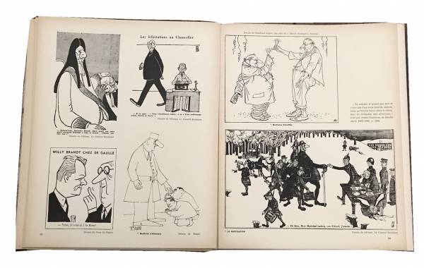 DE GAULLE, 300 CARICATURES ET PHOTOGRAPHIES