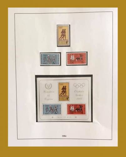COMMEMORATIVE ISSUE FOR THE OLYMPIC GAMES IN TOKYO