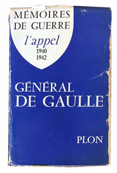 MEMOIRES DE GUERRE - General De Gaulle 