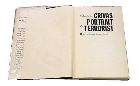 GRIVAS PORTRAIT OF A TERRORIST